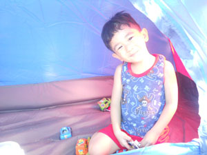 Camping in Calatagan